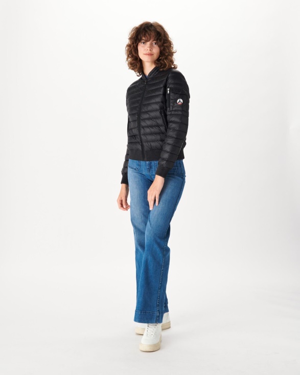 Jott UK Lightweight Down Jacket Noir Emmy