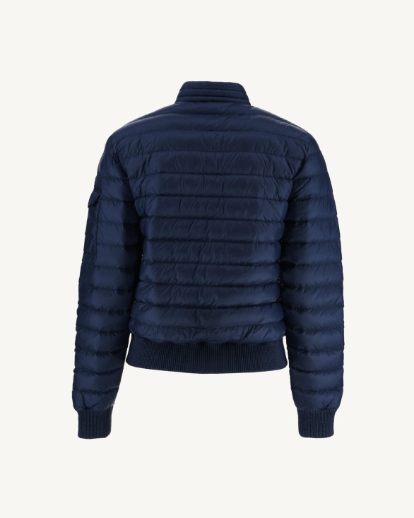 Jott UK Lightweight Down Jacket Blue Abysse Emmy