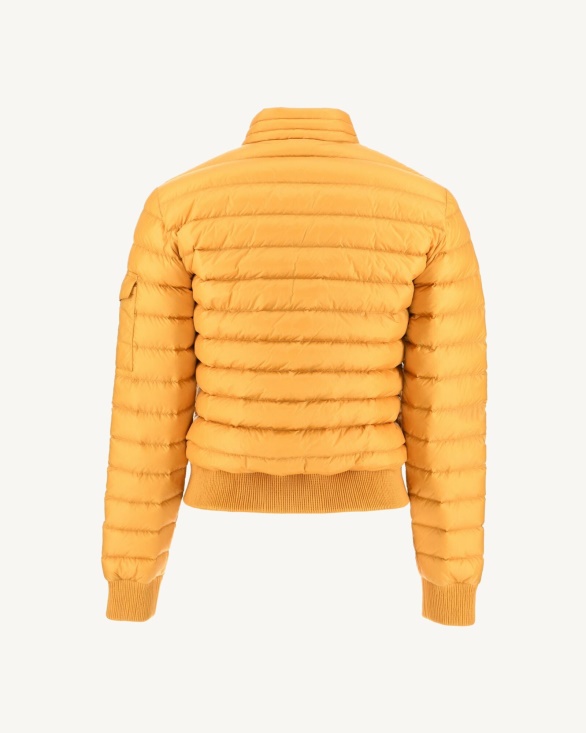Lightweight Down Jacket Moutarde Emmy Jott UK