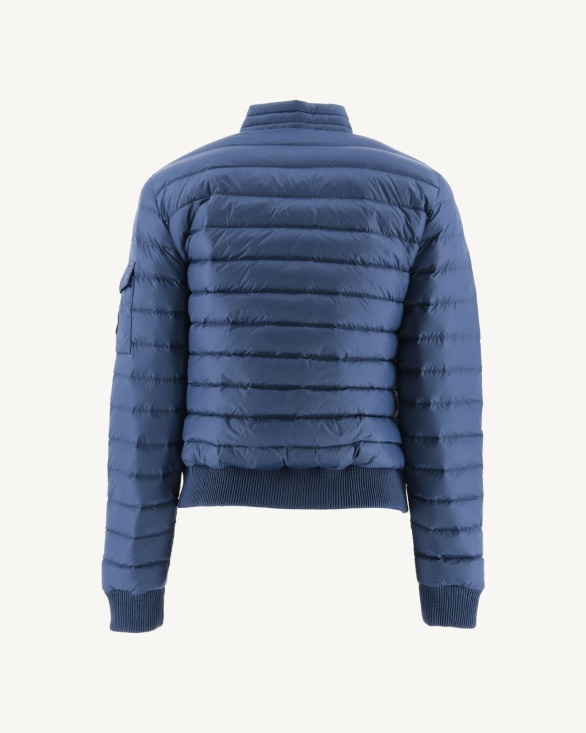 Jott UK Lightweight Down Jacket Blue Jeans Emmy