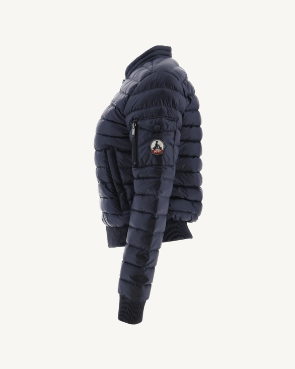 Lightweight Down Jacket Navy Emmy Jott UK