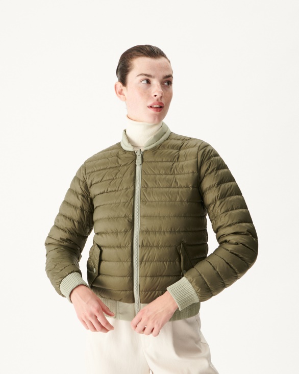 Reversible Down Jacket Sauge/Army Hanoi Jott UK