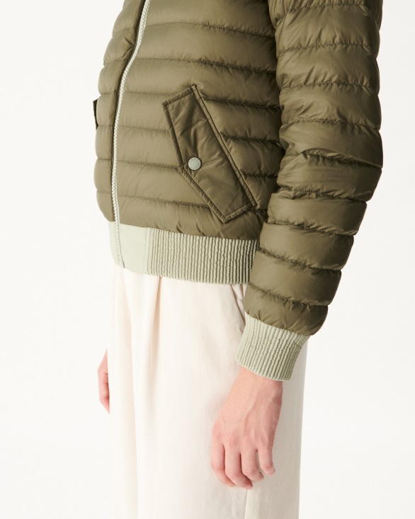 Reversible Down Jacket Sauge/Army Hanoi Jott UK