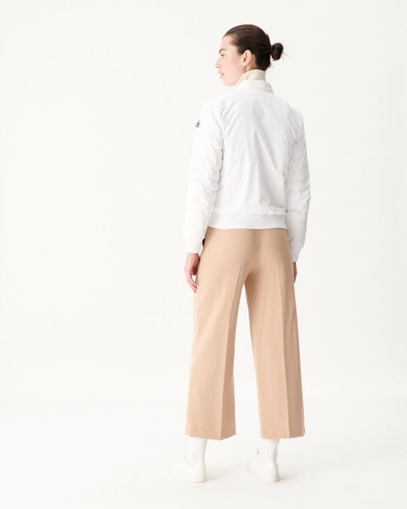 Jott UK Reversible Down Jacket Blanc/Marine Hanoi