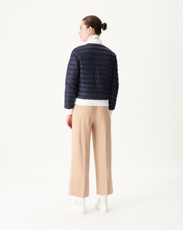 Jott UK Reversible Down Jacket Blanc/Marine Hanoi