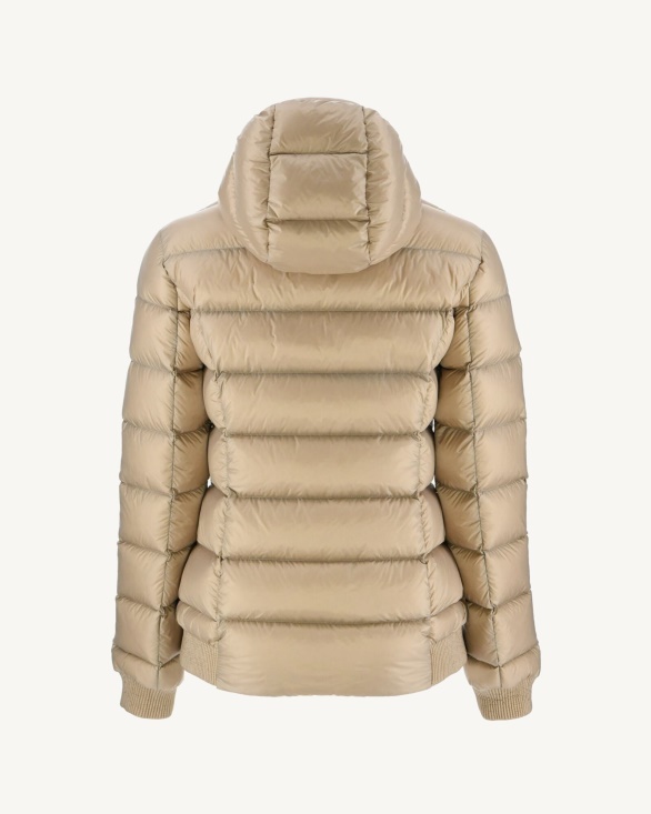 Extreme Cold Hooded Down Jacket Beige Celine Jott UK