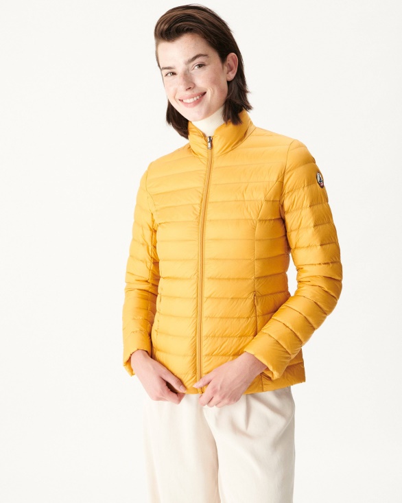 Lightweight Down Jacket Moutarde Cha Jott UK