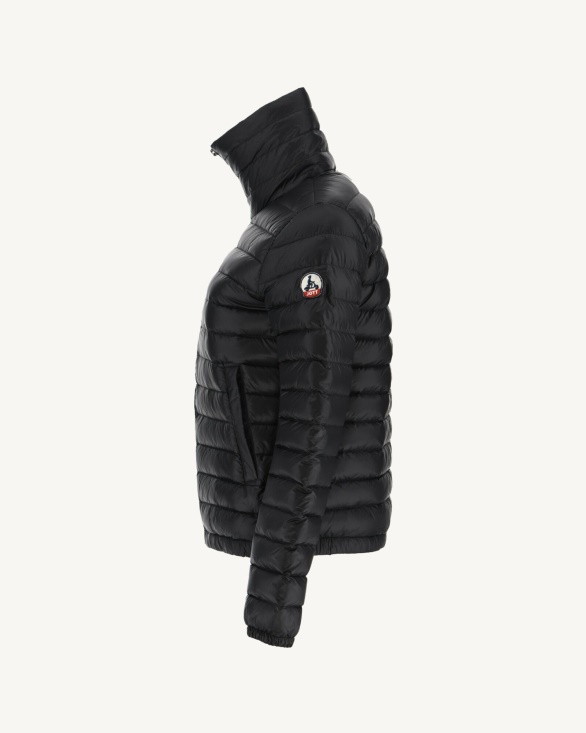 Lightweight Down Jacket Noir Louisa Jott UK