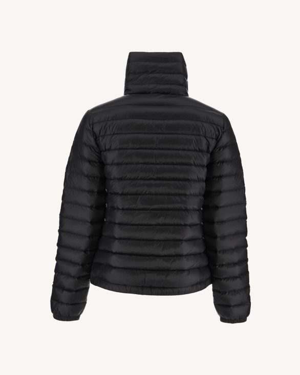 Lightweight Down Jacket Noir Louisa Jott UK