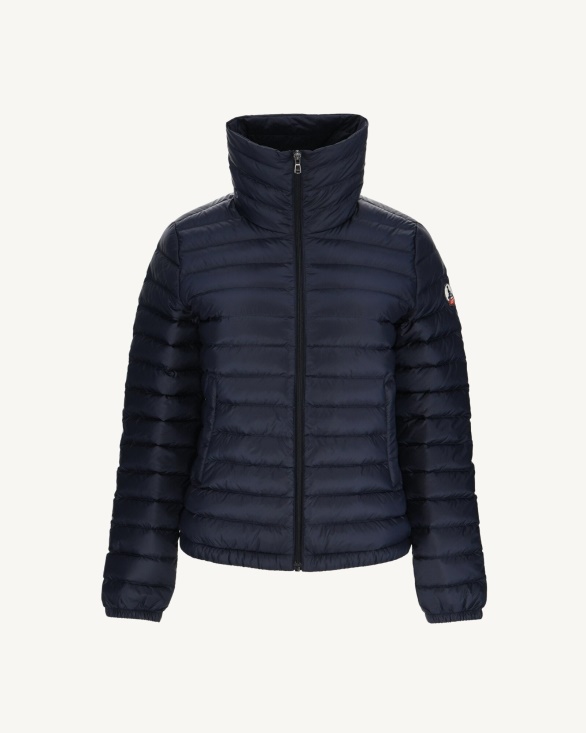 Lightweight Down Jacket Marine Louisa Jott UK
