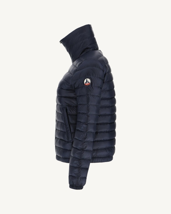 Lightweight Down Jacket Marine Louisa Jott UK