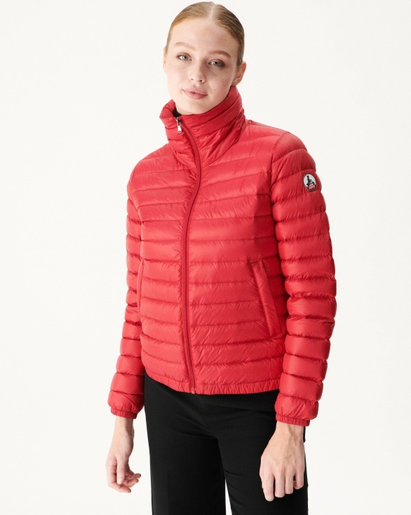 Jott UK Lightweight Down Jacket Rouge Louisa
