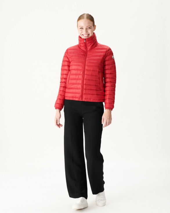 Jott UK Lightweight Down Jacket Rouge Louisa