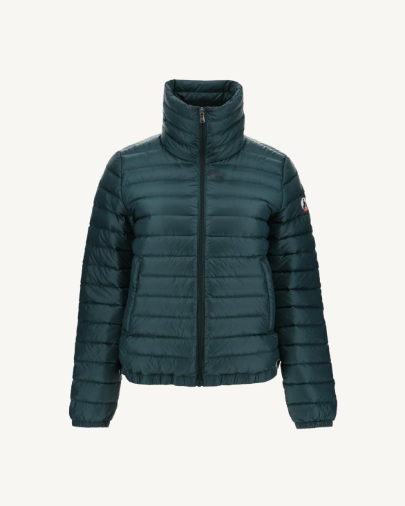 Lightweight Down Jacket Vert Fonce Louisa Jott UK
