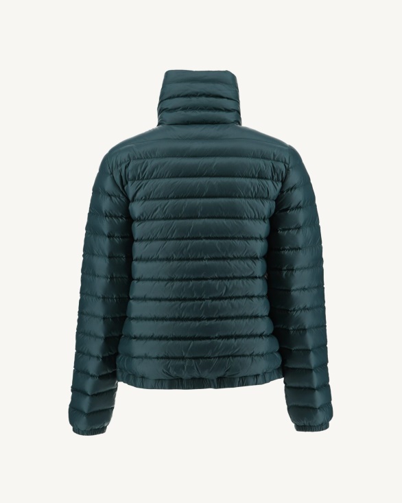 Lightweight Down Jacket Vert Fonce Louisa Jott UK
