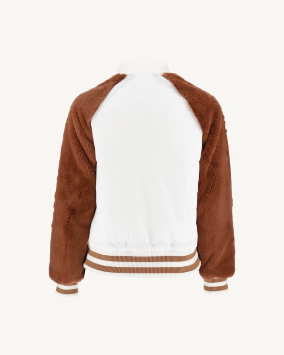 Lightweight Down Jacket Caramel Arya Jott UK
