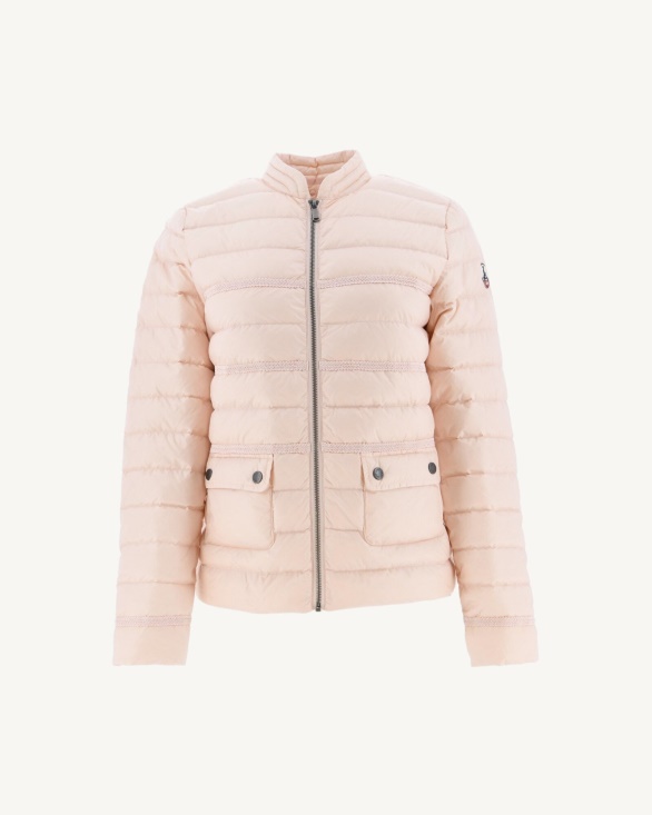 Jott UK Soft Pink Andorra Short Lightweight Jacket