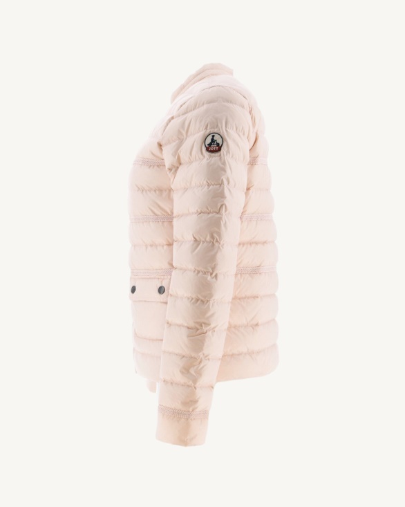 Jott UK Soft Pink Andorra Short Lightweight Jacket