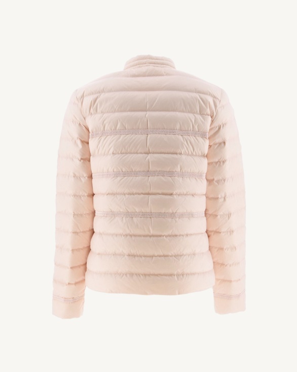 Jott UK Soft Pink Andorra Short Lightweight Jacket