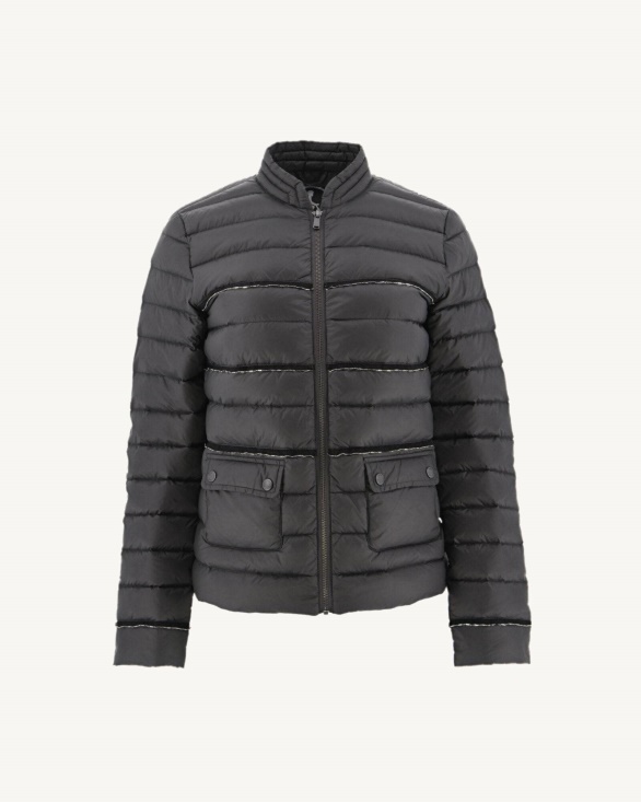 Anthracite Andorra Fashion Short Lightweight Jacket Jott UK