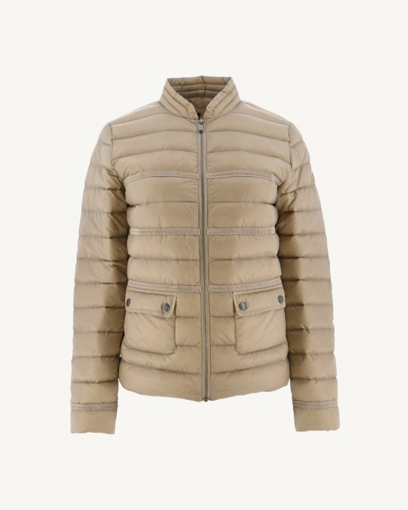 Jott UK Beige Andorra Short Lightweight Jacket