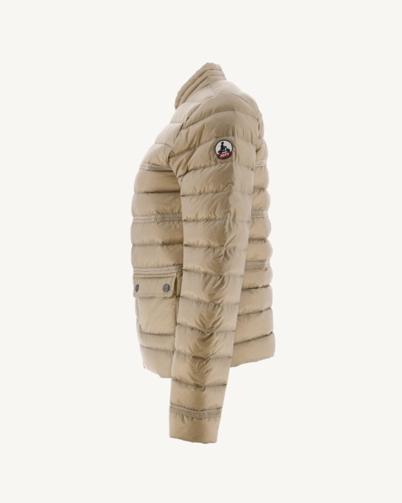 Jott UK Beige Andorra Fashion Short Lightweight Jacket
