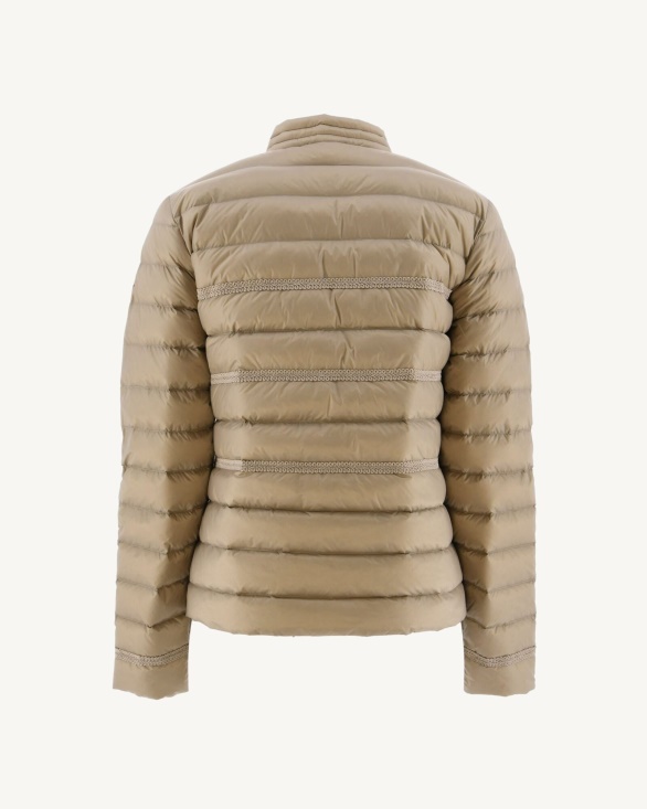Jott UK Beige Andorra Fashion Short Lightweight Jacket