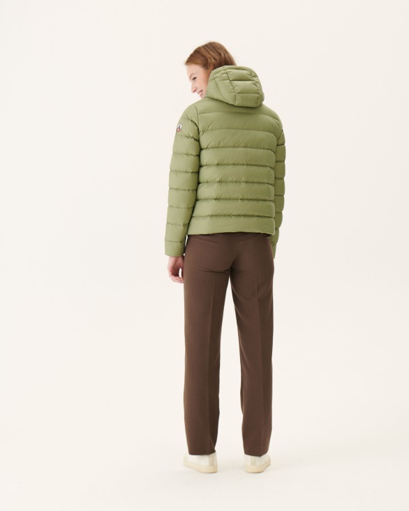 Jott UK Bush Jane Straight Hooded Puffer Jacket