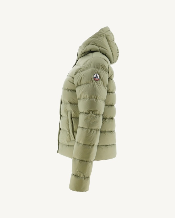 Jott UK Bush Jane Straight Hooded Puffer Jacket