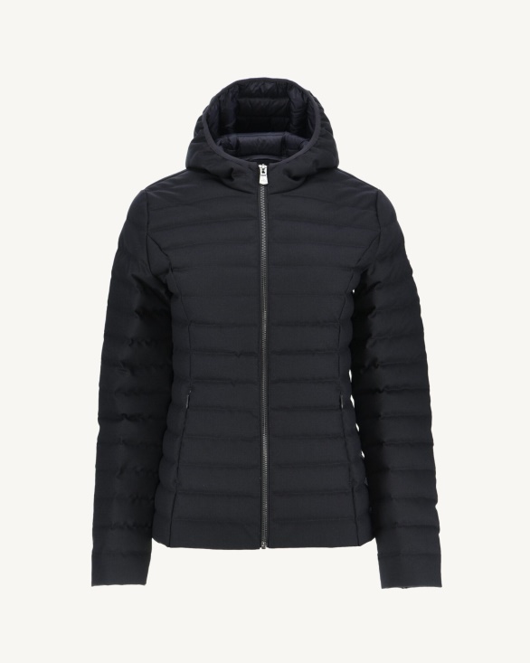 Jott UK Warm Marine Hooded Down Jacket Cloe