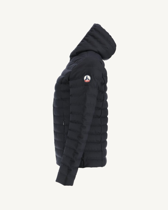 Jott UK Warm Marine Hooded Down Jacket Cloe