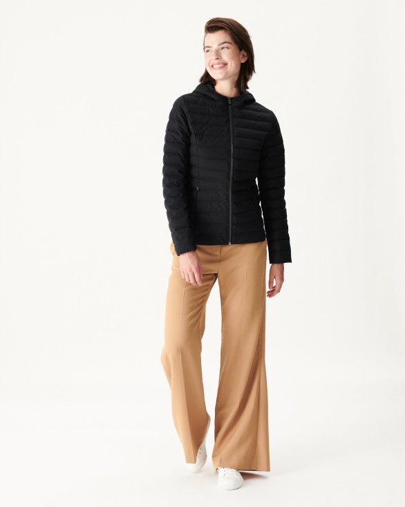 Jott UK Warm Marine Hooded Down Jacket Cloe