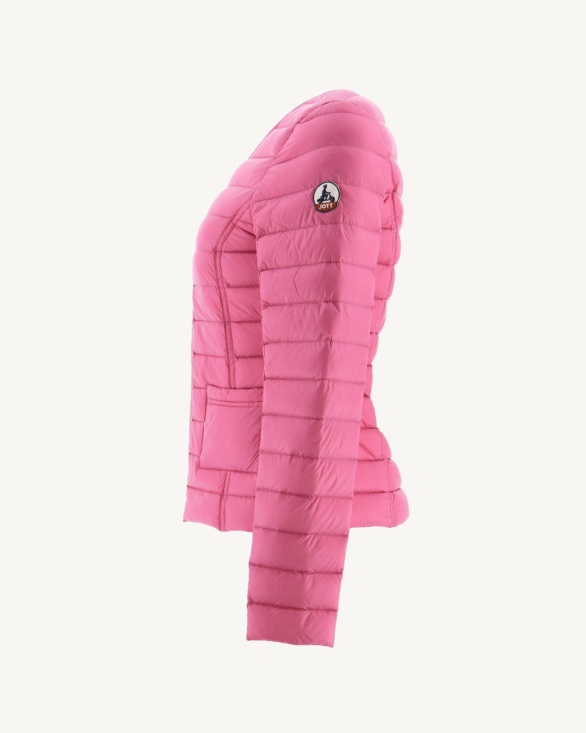 Jott UK Lightweight Down Jacket Wild Rose Douda