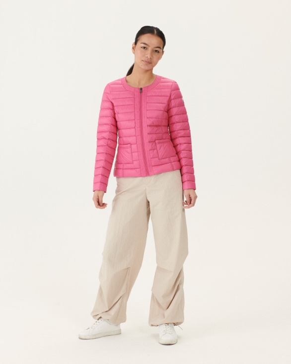 Jott UK Lightweight Down Jacket Wild Rose Douda