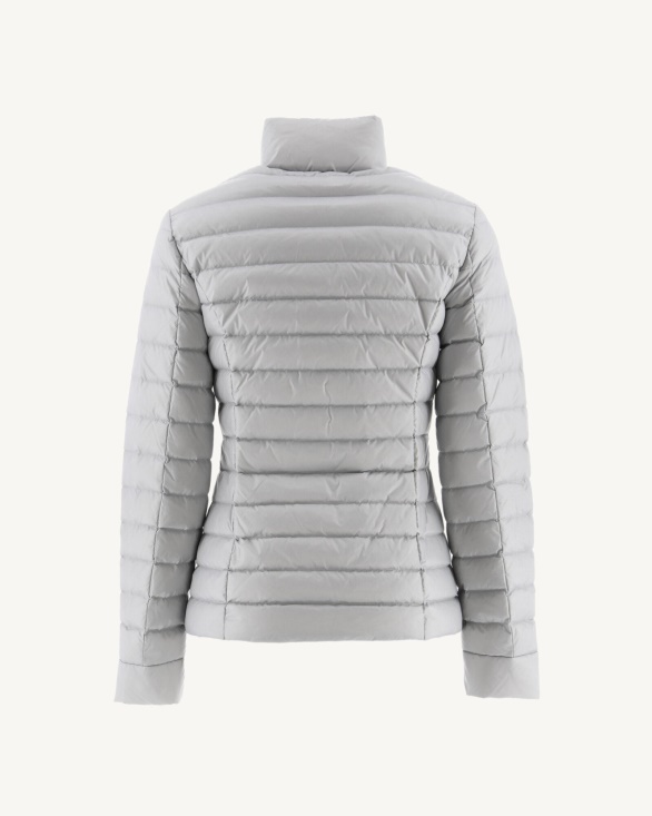 Lightweight Down Jacket Soft Grey Cha Jott UK