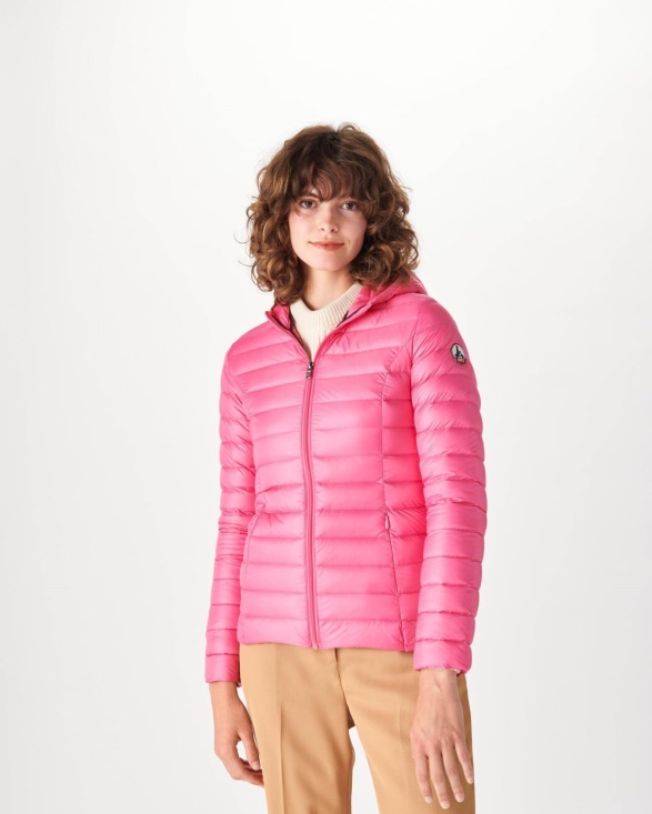 Lightweight Hooded Down Jacket Rose Cloe Jott UK
