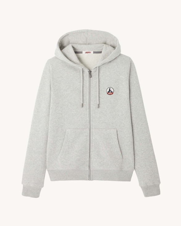 Jott UK Gris Chine Oaxaca Hoodie