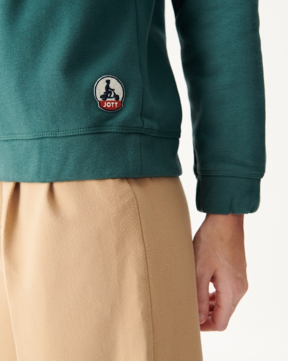 Jott UK Vert Fonce Sweatshirt Reign
