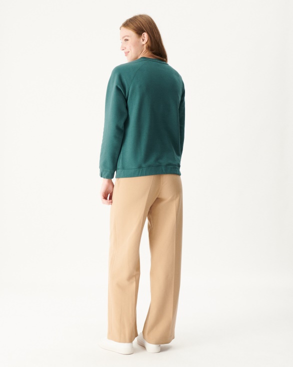 Jott UK Vert Fonce Sweatshirt Reign