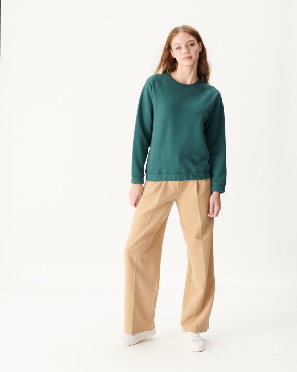 Jott UK Vert Fonce Sweatshirt Reign