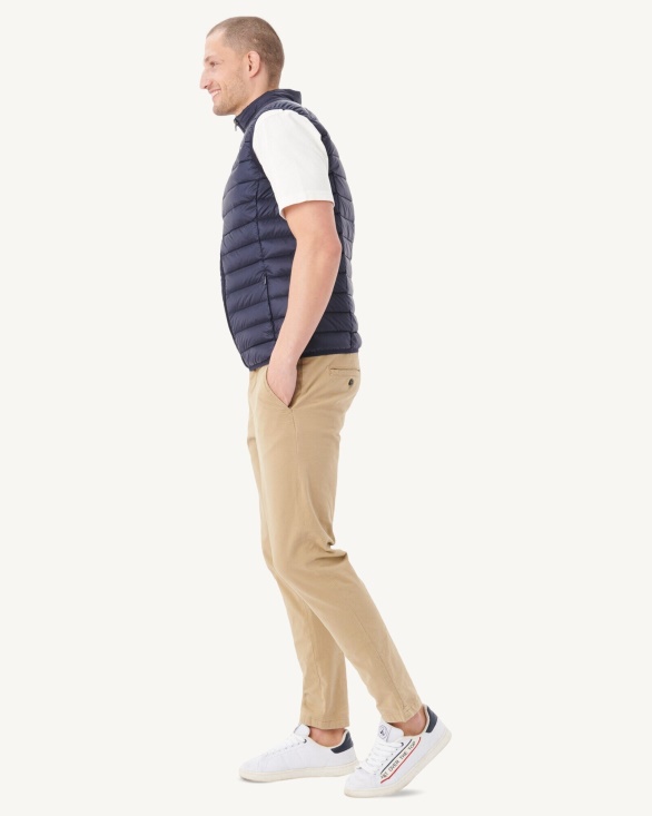 Jott UK Navy Sleeveless Down Jacket Tom
