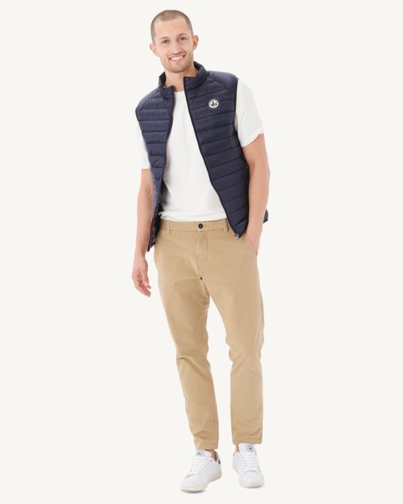 Jott UK Navy Sleeveless Down Jacket Tom
