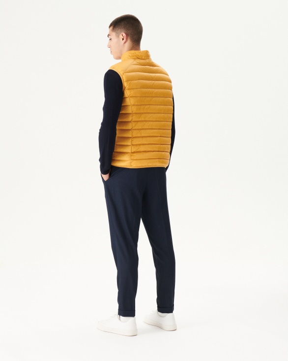 Jott UK Mustard Yellow Sleeveless Down Jacket Tom