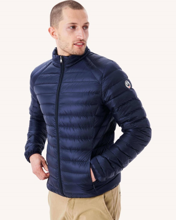 Jott UK Navy Lightweight Down Jacket Mat