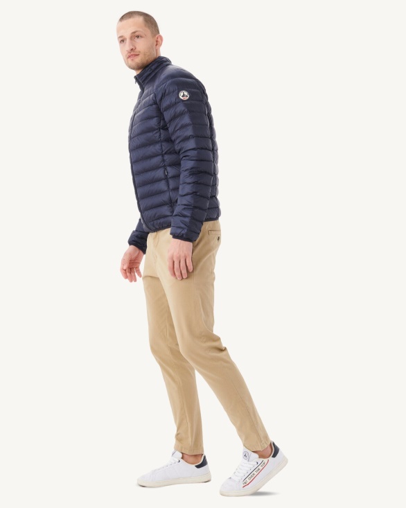 Jott UK Navy Lightweight Down Jacket Mat