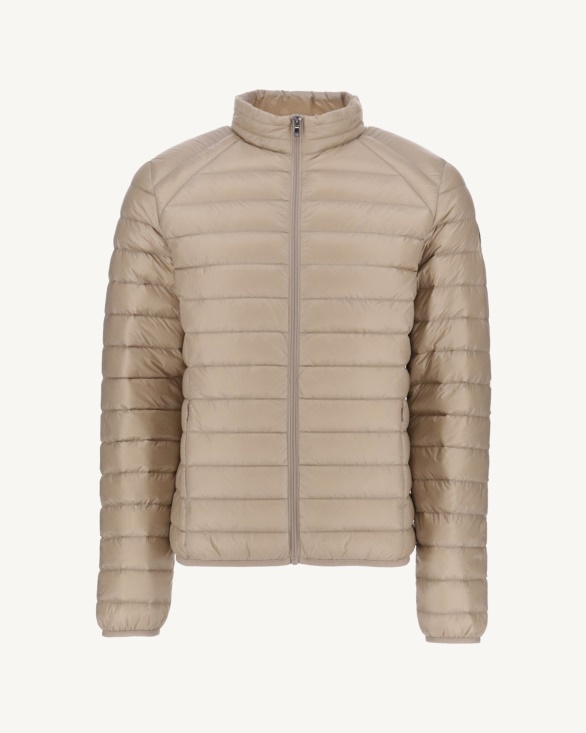 Beige Lightweight Down Jacket Mat Jott UK
