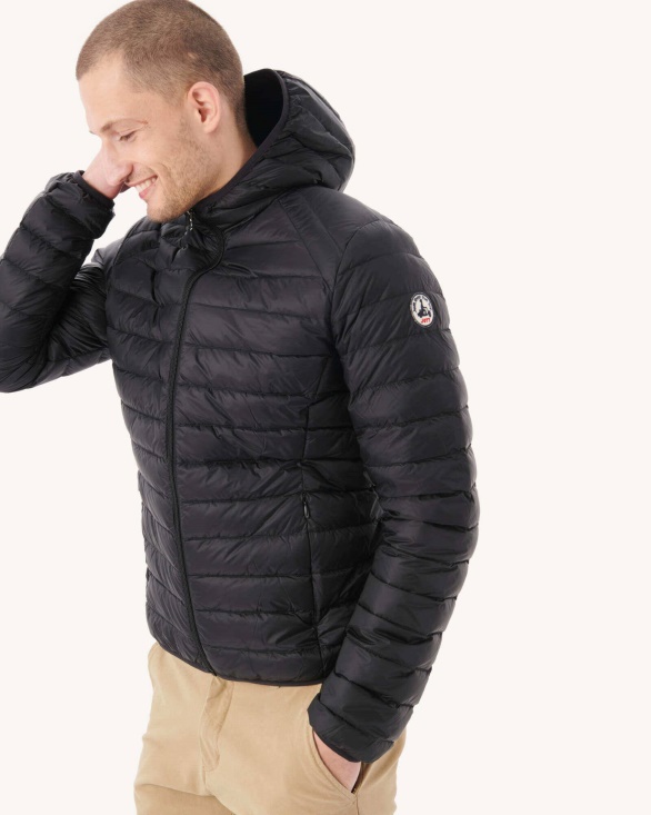 Jott UK Black Lightweight Down Jacket Nico