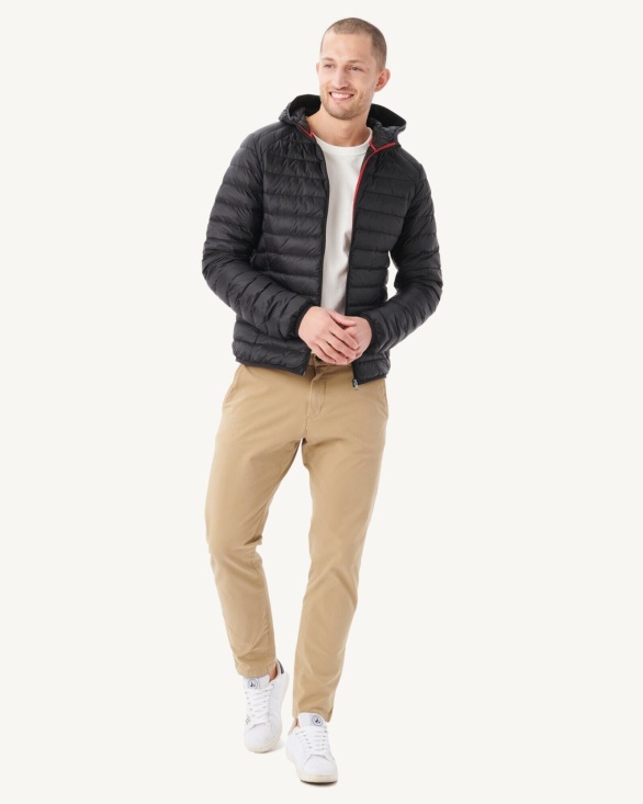Jott UK Black Lightweight Down Jacket Nico