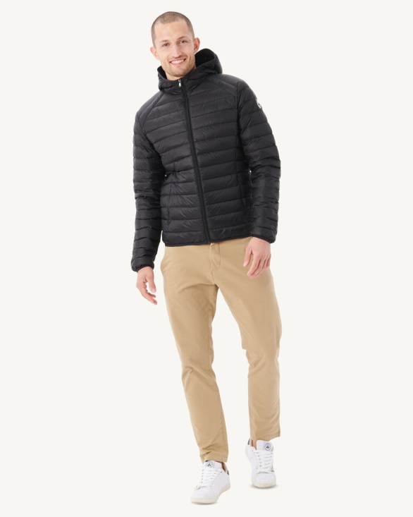Jott UK Black Lightweight Down Jacket Nico