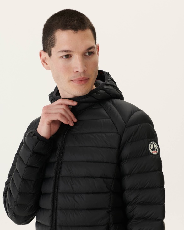 Jott UK Black Lightweight Down Jacket Nico